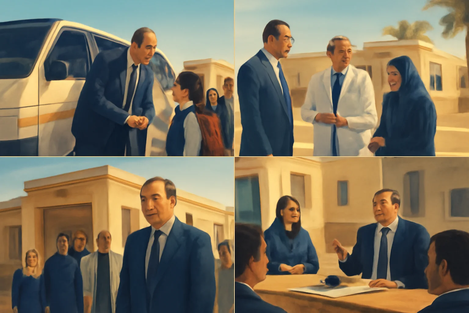 صورة توضيحية مولدة بالذكاء الاصطناعي لأخبار شمال سيناء