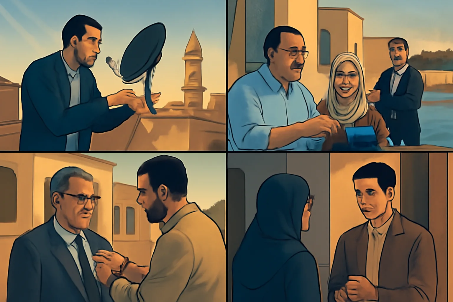 صورة توضيحية مولدة بالذكاء الاصطناعي لأخبار المنوفية