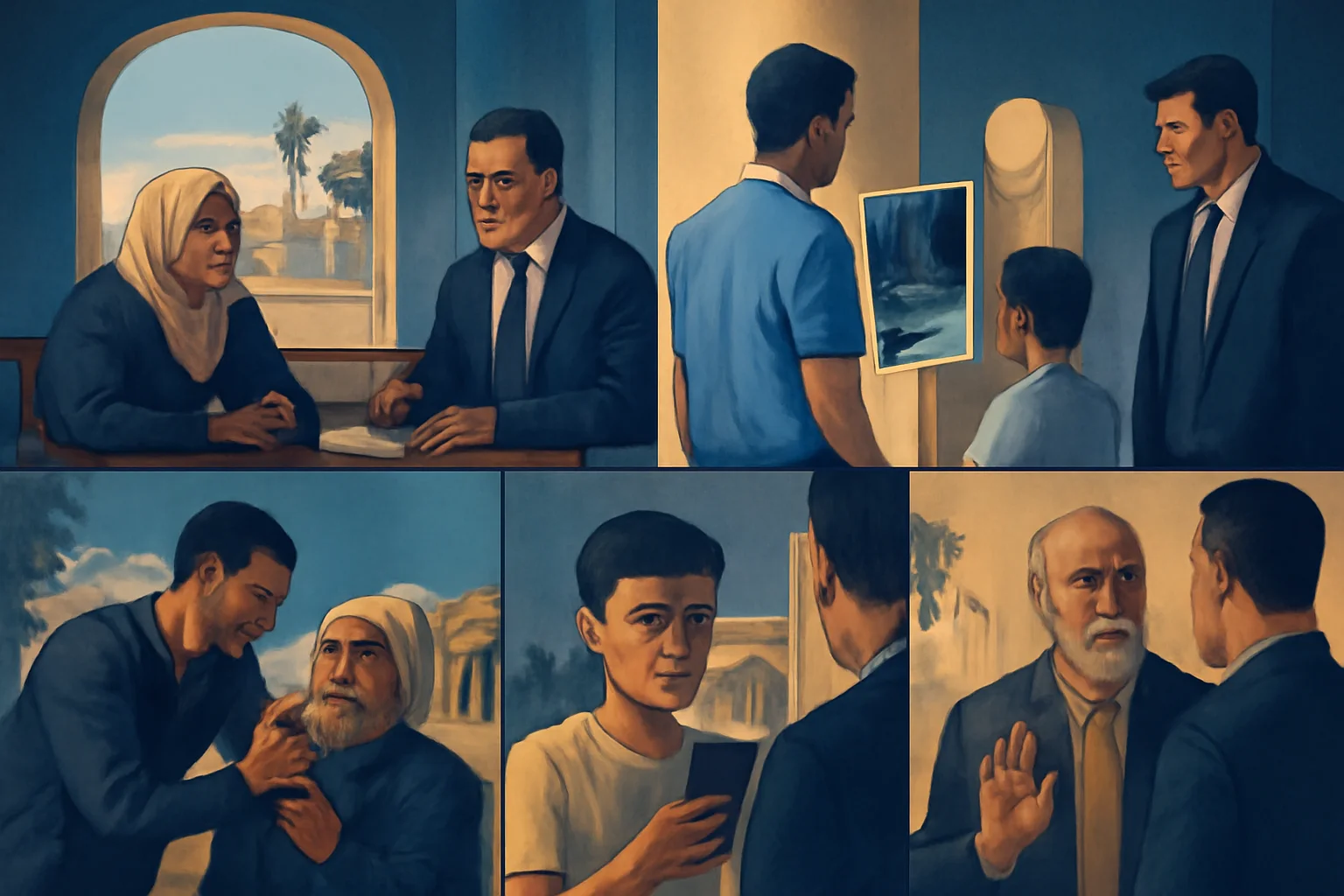 صورة توضيحية مولدة بالذكاء الاصطناعي لأخبار البحيرة