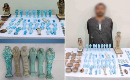 ضبط 509 قطعة أثرية بحوزة عامل في أسيوط قبل الاتجار بها.. والتحريات تكشف أعمال تنقيب غير مشروع